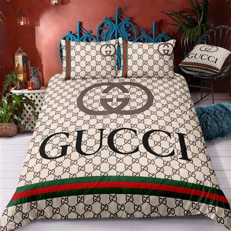 gucci comforter set|designer comforter sets Gucci.